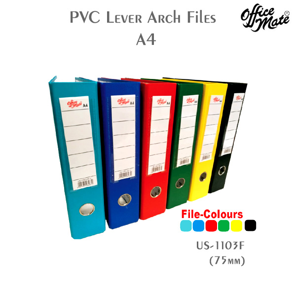 5 Star Office 70mm Lever Arch Files, Purple, Pack Of 10 - A4 Ring Binders With Compressor Bar