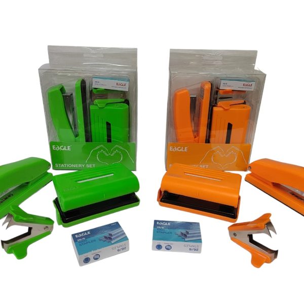 Eagle Stapler & Punch Set