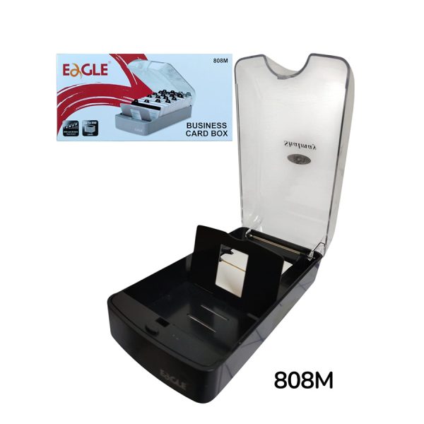 No 808 M Business Card Holder Acrylic Box Eagle