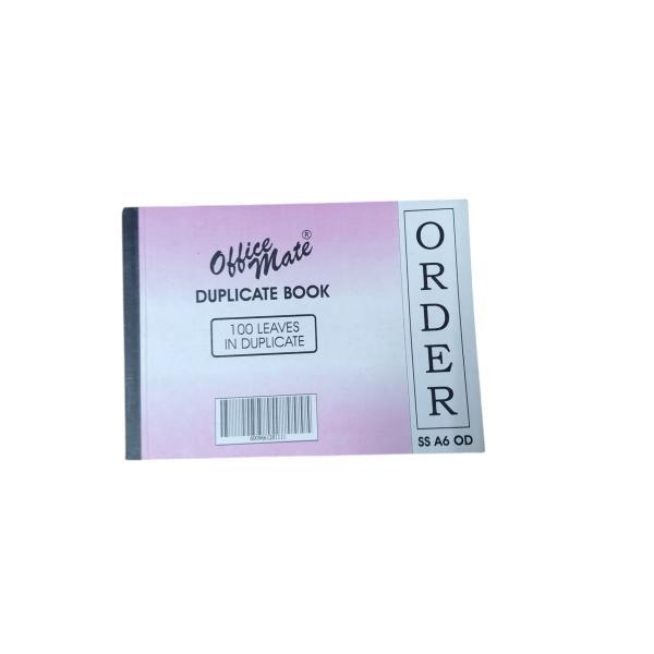 SS A5 ORD A5 Order Book 100 x Dup