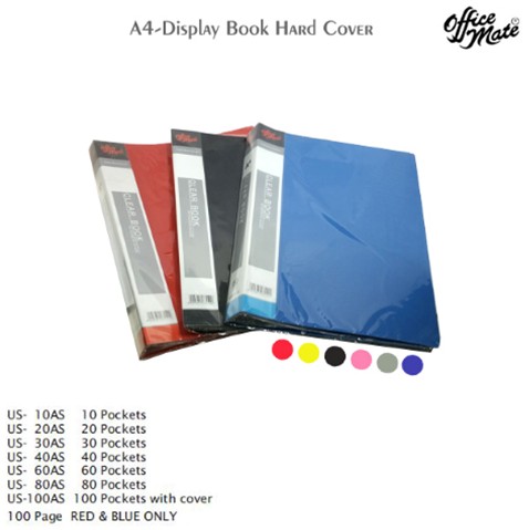 Display Books Red / Black / Blue / Green