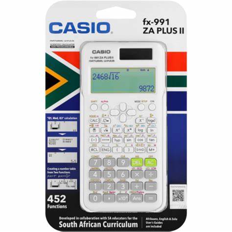 FX 991 ZA - Plus II Casio Scientific - 452 Function ' Text Book Display ' D/P