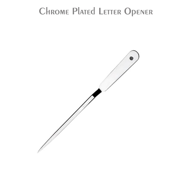 42048 Letter Opener Metal - Chrome Plated