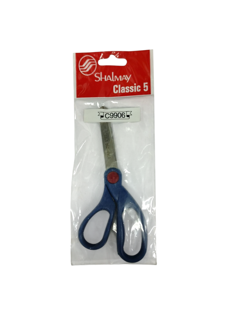 No. C 9906 5″CLASSIQ52 SCISSORS – ROUND 2 COLOUR RUBBERISED HANDLE 5 ...