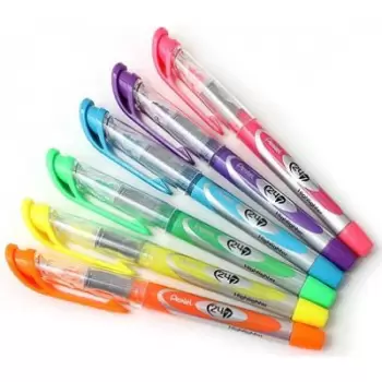 SL12-6W 6 PCE PENTEL HIGHLIGHTER (SKYLITERS) SET