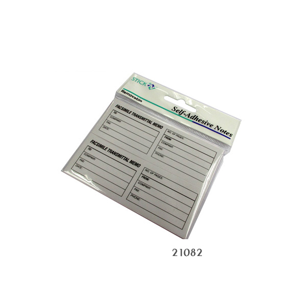No. 21082 FAX PADS WHITE ONLY